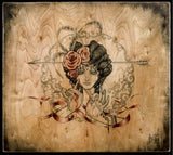 Black Market Art Company Golden Needle Print - Black Market Art Company - Flyclothing LLC