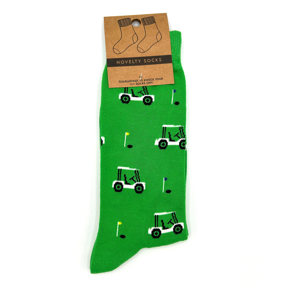 Golf Cart Novelty Socks - Ivy + Cloth - Flyclothing LLC