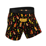 The Gotcha Sriracha | Hot Sauce Ball Hammock® Pouch Underwear With Fly - Shinesty - Flyclothing LLC