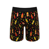 The Gotcha Sriracha | Hot Sauce Long Leg Ball Hammock® Pouch Underwear With Fly - Shinesty - Flyclothing LLC