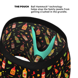 The Gotcha Sriracha | Hot Sauce Ball Hammock® Pouch Underwear - Shinesty - Flyclothing LLC
