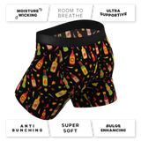 The Gotcha Sriracha | Hot Sauce Ball Hammock® Pouch Underwear - Shinesty - Flyclothing LLC
