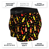 The Gotcha Sriracha | Hot Sauce Ball Hammock® Pouch Trunks Underwear - Shinesty - Flyclothing LLC