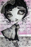Black Market Art Company Goth Girl Print - Black Market Art Company - Flyclothing LLC