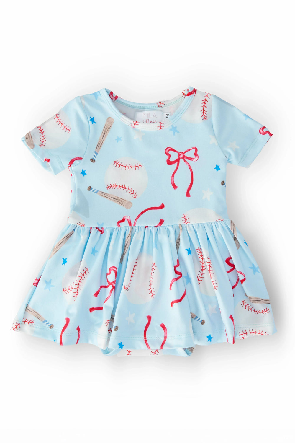 Grand Slam Glam S/S Twirl Bodysuit - Mila & Rose ® - Flyclothing LLC