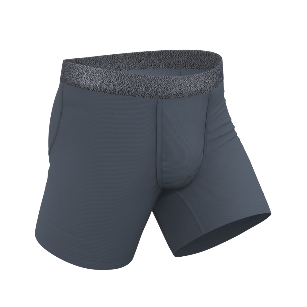 The Graphite | Tonal Grey Ball Hammock® Pouch Underwear - Shinesty - Flyclothing LLC