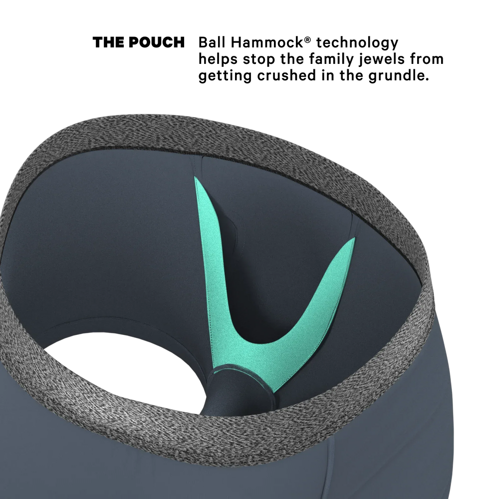 The Graphite | Tonal Grey Ball Hammock® Pouch Trunks Underwear - Shinesty - Flyclothing LLC