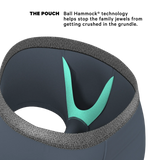 The Graphite | Tonal Grey Ball Hammock® Pouch Trunks Underwear - Shinesty - Flyclothing LLC