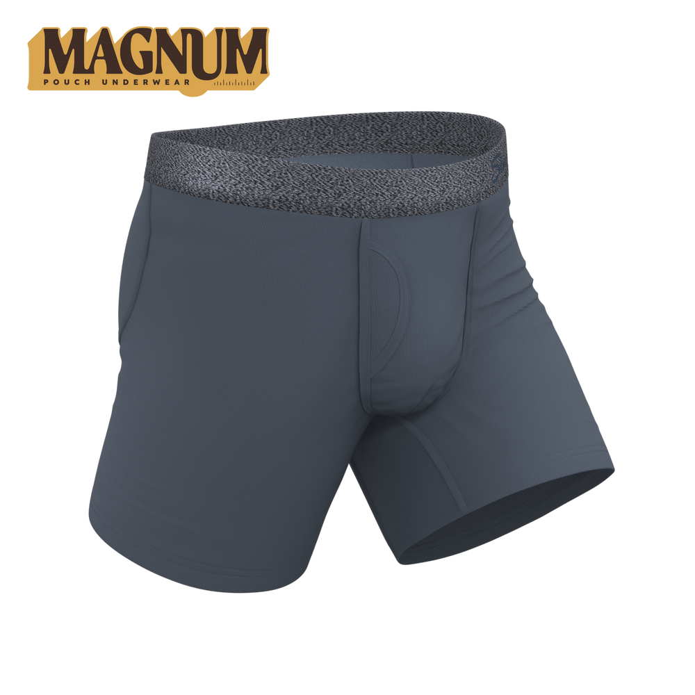 The Graphite | Tonal Grey Ball Hammock® Magnum Big Pouch Underwear - Shinesty - Flyclothing LLC