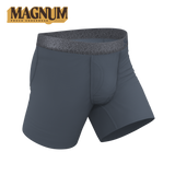 The Graphite | Tonal Grey Ball Hammock® Magnum Big Pouch Underwear - Shinesty - Flyclothing LLC