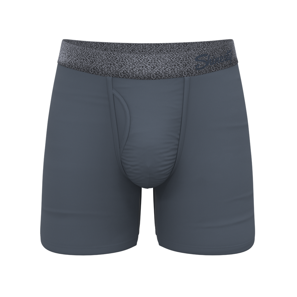 The Graphite | Tonal Grey Ball Hammock® Magnum Big Pouch Underwear - Shinesty - Flyclothing LLC