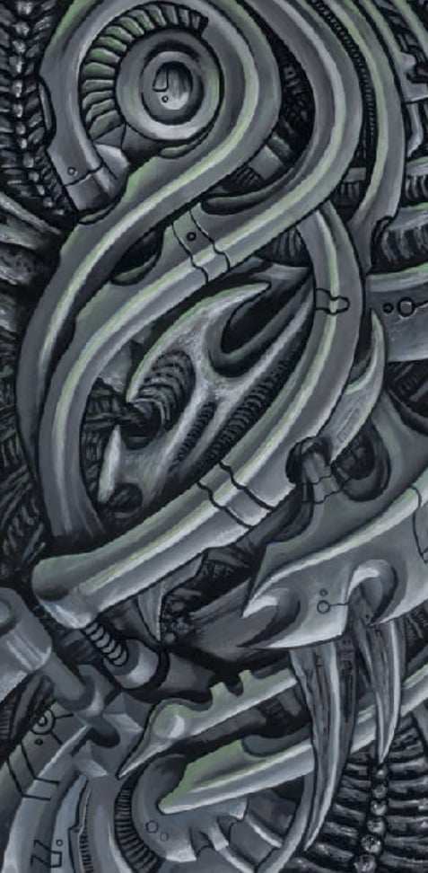 Black Market Art Company Green Bio Print - Black Market Art Company - Flyclothing LLC