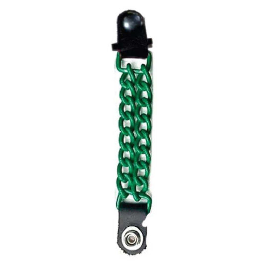 Green & Black Vest Extenders - Unik Just for Bikers - Flyclothing LLC