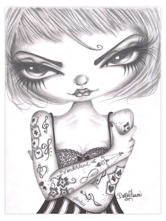 Black Market Art Company Greta Print - Black Market Art Company - Flyclothing LLC