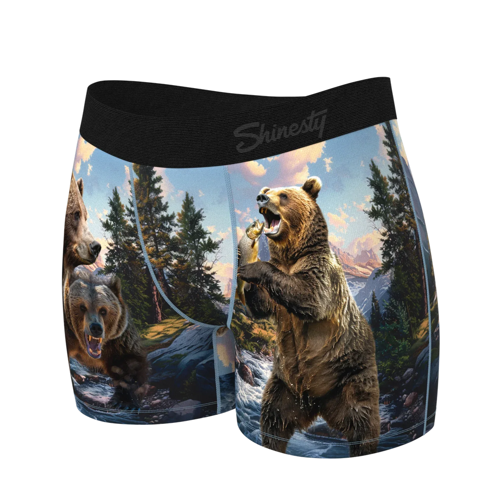 The Grizzly Beast | Truck Stop Classic Women’s Boxers - Shinesty - Flyclothing LLC