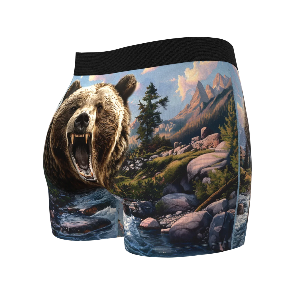 The Grizzly Beast | Truck Stop Classic Women’s Boxers - Shinesty - Flyclothing LLC