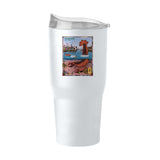 FIFA 30oz Boston Poster Powder Coat Tumbler - Logo Brands - Flyclothing LLC