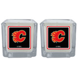 Calgary Flames Graphics Candle Set - Calgary Flames - Flyclothing LLC
