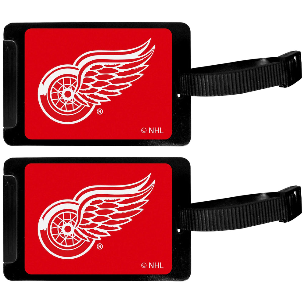 Detroit Red Wings Luggage Tag 2 pk - Detroit Red Wings - Flyclothing LLC