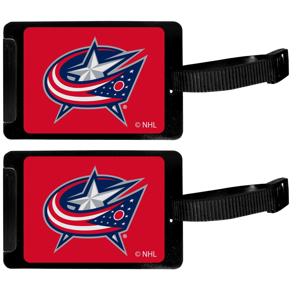 Columbus Blue Jackets Luggage Tag 2 pk - Columbus Blue Jackets - Flyclothing LLC