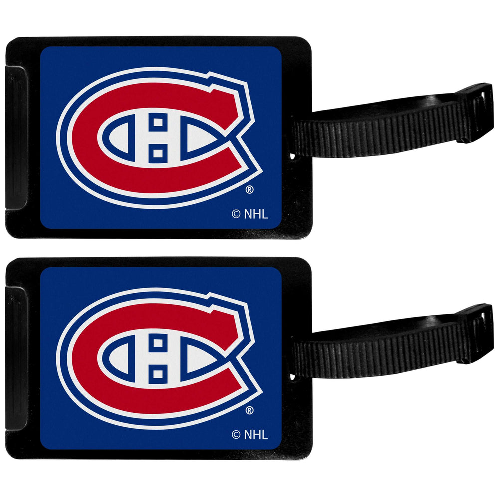 Montreal Canadiens Luggage Tag 2 pk - Montreal Canadiens - Flyclothing LLC