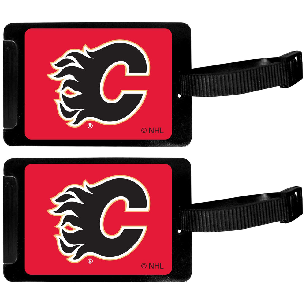 Calgary Flames Luggage Tag 2 pk - Calgary Flames - Flyclothing LLC