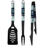 Seattle Kraken 3 pc Black Tailgater BBQ Set - Seattle Kraken - Flyclothing LLC