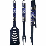 Tampa Bay Lightning® 3 pc Color BBQ Tool Set - Tampa Bay Lightning - Flyclothing LLC