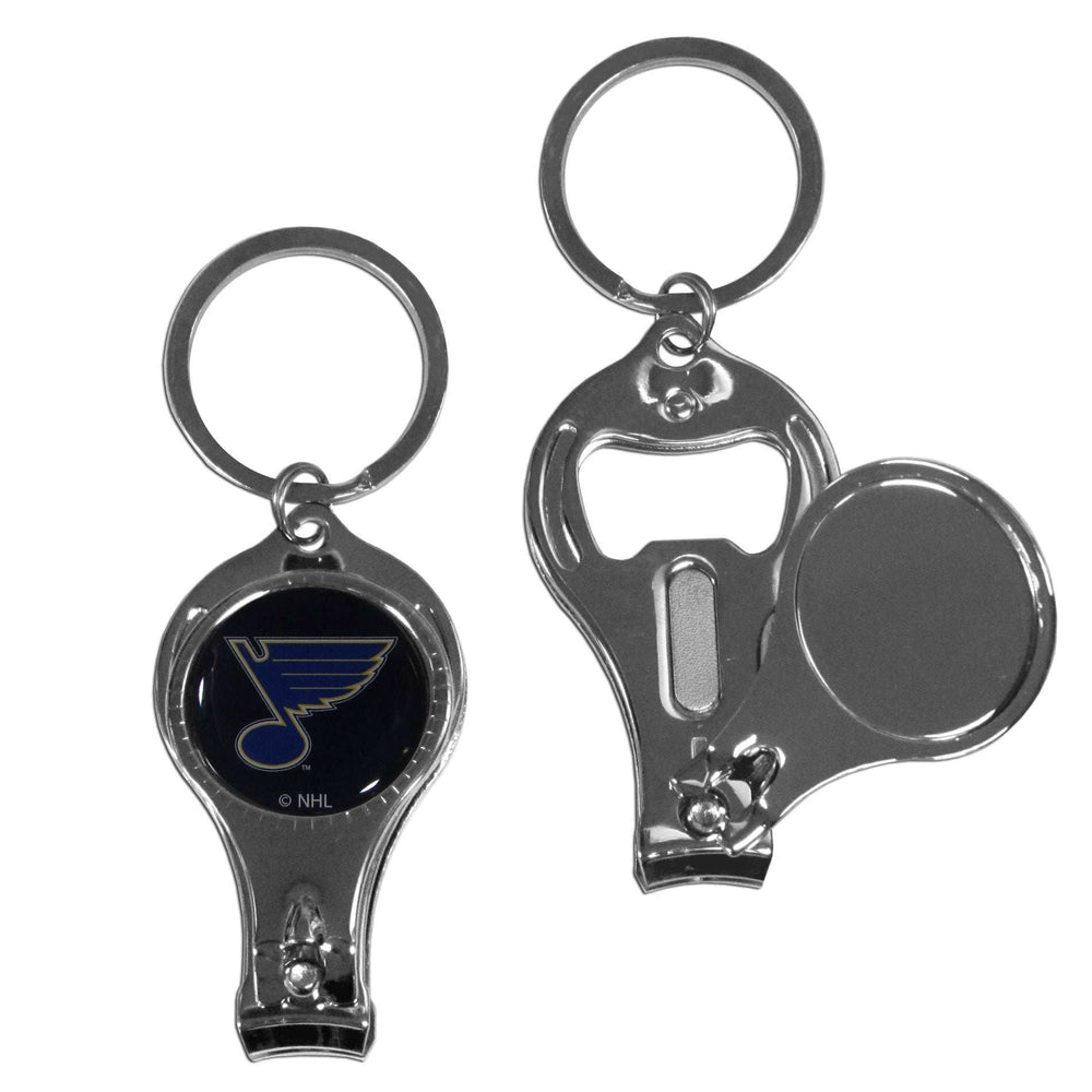 St. Louis Blues Nail Care/Bottle Opener Key Chain - St. Louis Blues - Flyclothing LLC