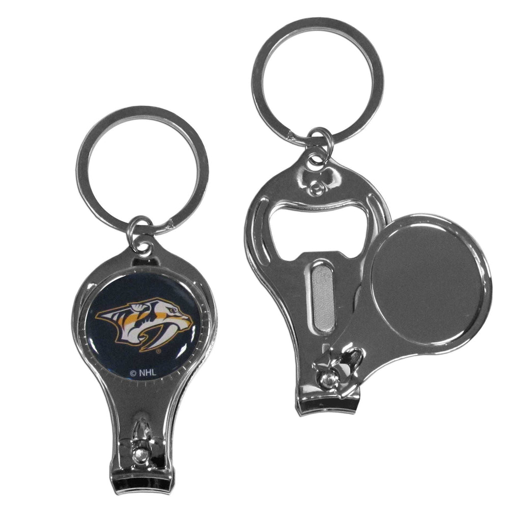 Nashville Predators Nail Care/Bottle Opener Key Chain - Nashville Predators - Flyclothing LLC