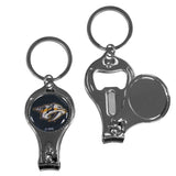Nashville Predators Nail Care/Bottle Opener Key Chain - Nashville Predators - Flyclothing LLC