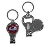 Colorado Avalanche Nail Care/Bottle Opener Key Chain - Colorado Avalanche - Flyclothing LLC