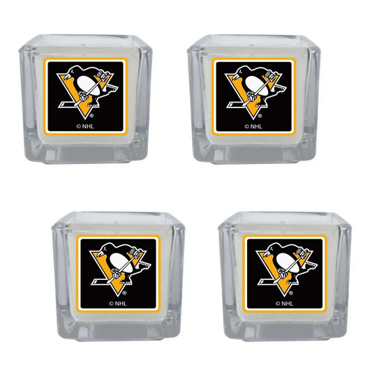 Pittsburgh Penguins® Scented Candles, 4 pk - Pittsburgh Penguins - Flyclothing LLC