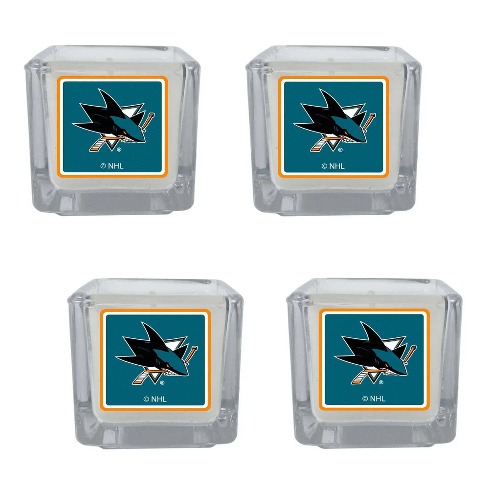 San Jose Sharks® Scented Candles, 4 pk - San Jose Sharks - Flyclothing LLC