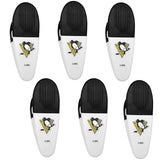 Pittsburgh Penguins Chip Clip Magnets, 6pk - Siskiyou Buckle - Flyclothing LLC