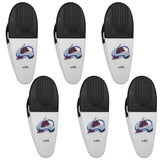 Colorado Avalanche Chip Clip Magnets, 6pk - Siskiyou Buckle - Flyclothing LLC