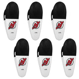 New Jersey Devils Chip Clip Magnets, 6pk - Siskiyou Buckle - Flyclothing LLC
