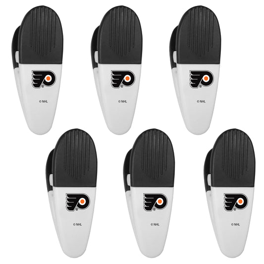 Philadelphia Flyers Chip Clip Magnets, 6pk