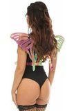 Daisy Corsets Rainbow Gold Holo Large Butterfly Wing Body Harness - Daisy Corsets - Flyclothing LLC