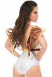 Daisy Corsets Sunset Holo Large Butterfly Wing Body Harness - Daisy Corsets - Flyclothing LLC