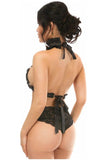 Daisy Corsets USA Kitten Collection Black Lace Triangle Top Harness - Daisy Corsets - Flyclothing LLC