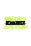 Daisy Corsets Kitten Collection Neon Green/Black Fishnet Spike Choker - Daisy Corsets - Flyclothing LLC