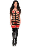 Daisy Corsets BOXED Black Stretchy Cage Dress Body Harness w/Silver Hardware - Daisy Corsets - Flyclothing LLC