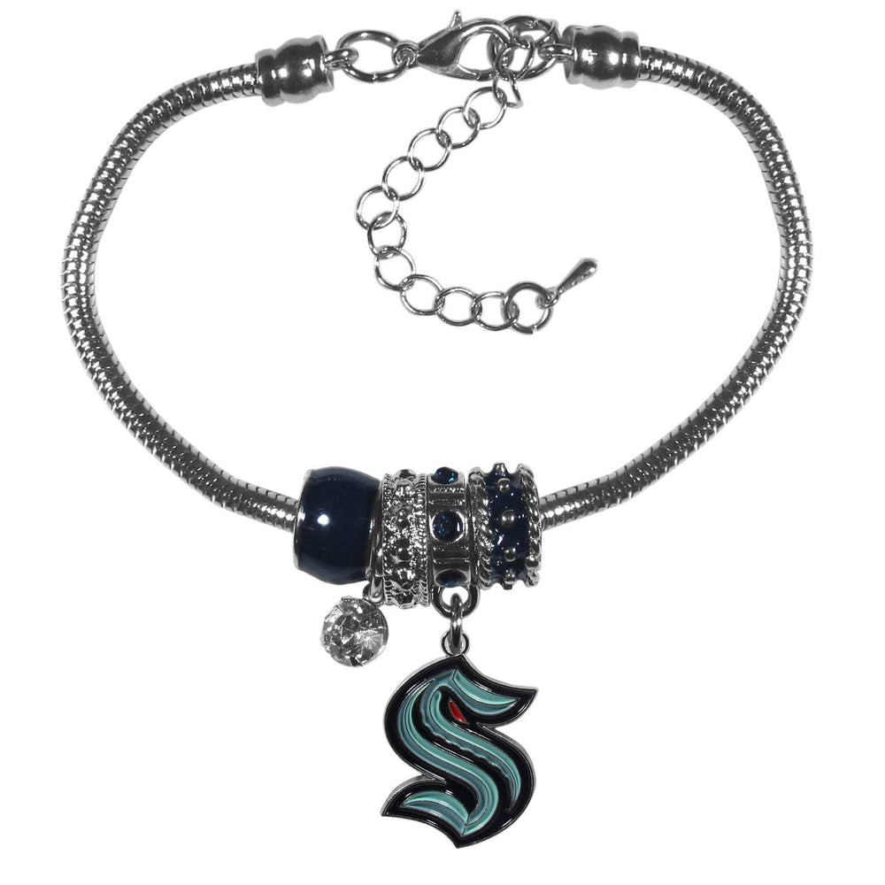 Seattle Kraken Euro Bead Bracelet - Seattle Kraken - Flyclothing LLC