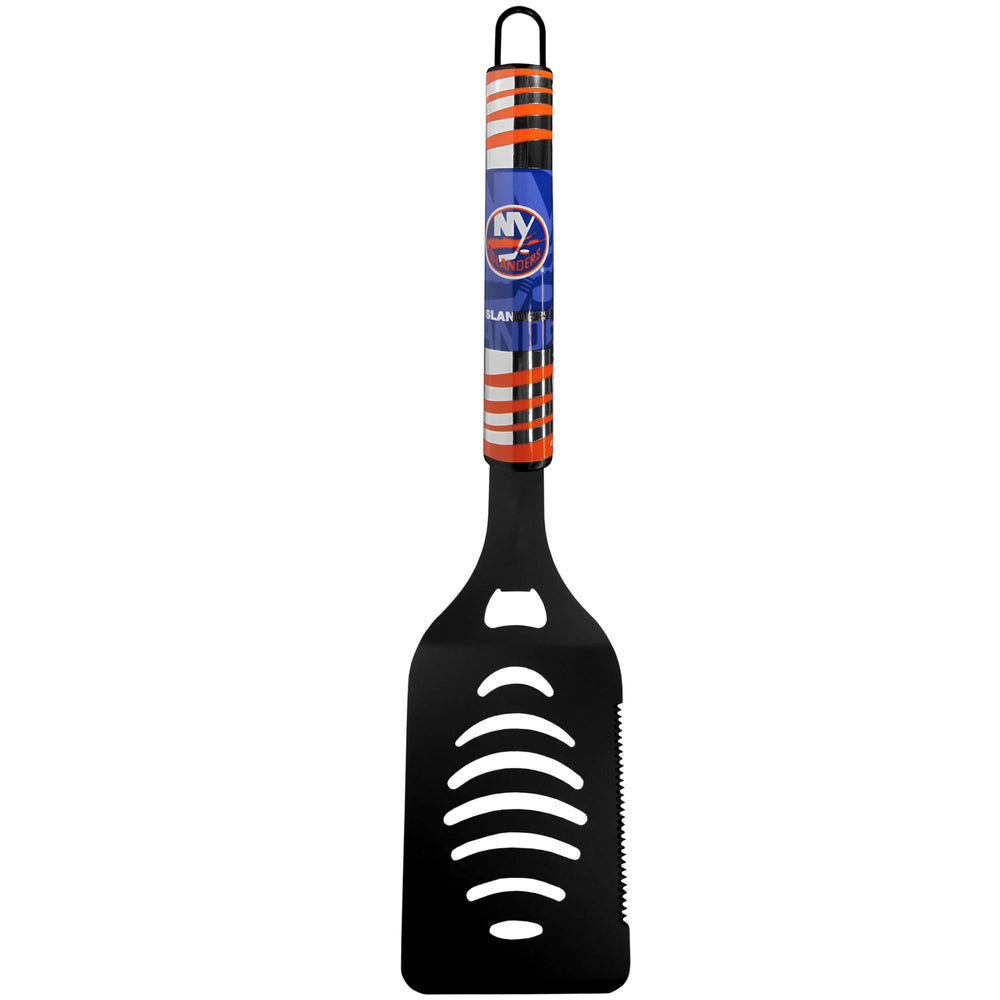 New York Islanders® Black Spatula w/Team Colors - Siskiyou Buckle - Flyclothing LLC