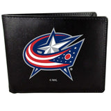 Columbus Blue Jackets Bi-fold Wallet Large Logo - Columbus Blue Jackets - Flyclothing LLC