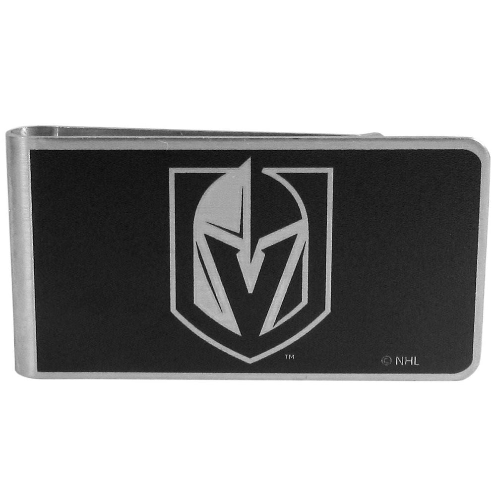 Las Vegas Golden Knights Black and Steel Money Clip - Las Vegas Golden Knights - Flyclothing LLC