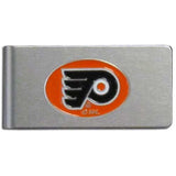 Philadelphia Flyers Brushed Metal Money Clip - Philadelphia Flyers - Flyclothing LLC