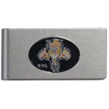 Florida Panthers Brushed Metal Money Clip - Florida Panthers - Flyclothing LLC