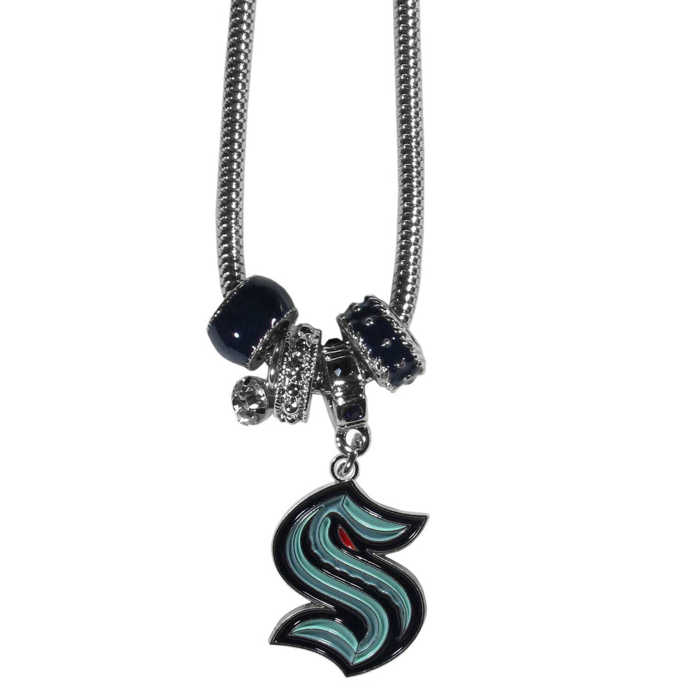 Seattle Kraken Euro Bead Necklace - Seattle Kraken - Flyclothing LLC